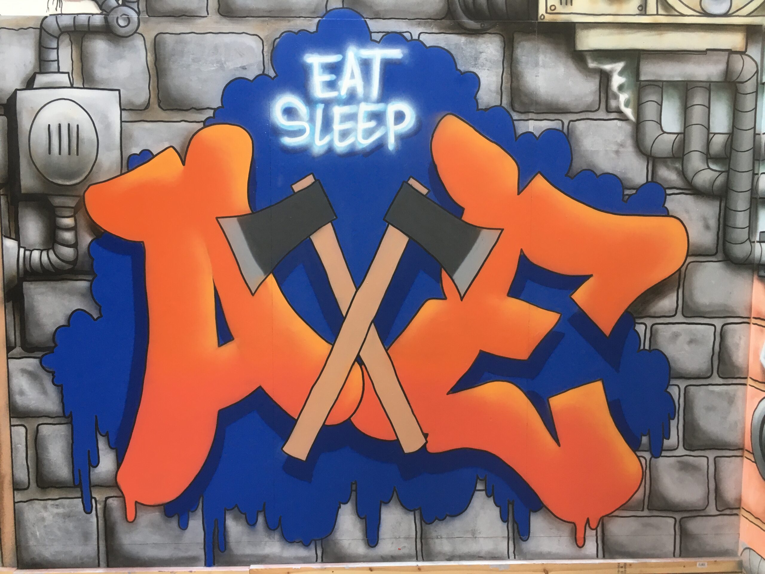 Eat Sleep Axe – Business And Axe Throwing, A great Combination